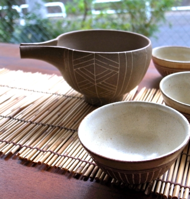 象嵌の片口・生徒さん作品