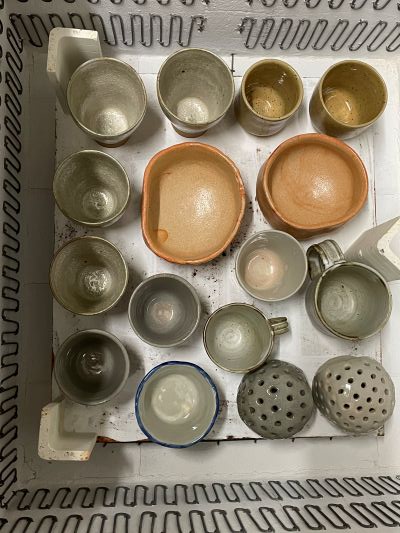 窯の中のRFの作品